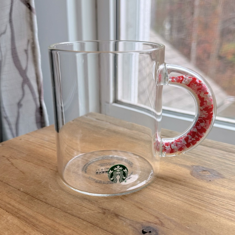 Starbucks Glitter Glass Mug 2022